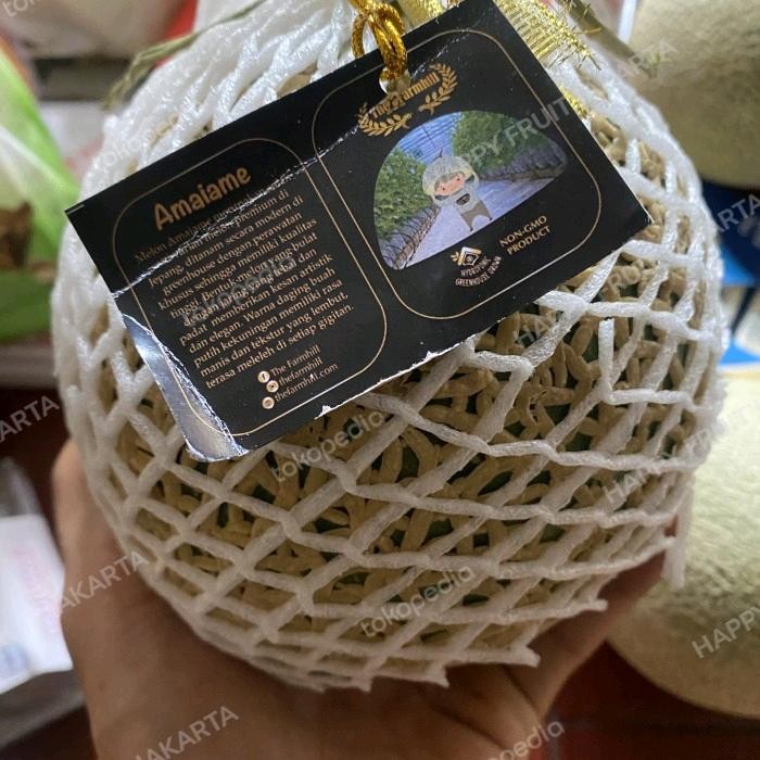 

MELON AMAIAME JEPANG GREENHOUSE MANIS LEMBUT/BUAH MELON MANIS LEMBUT