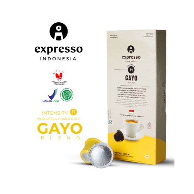 

Expresso Indonesia - Reguler Capsule - Nespresso Compatible