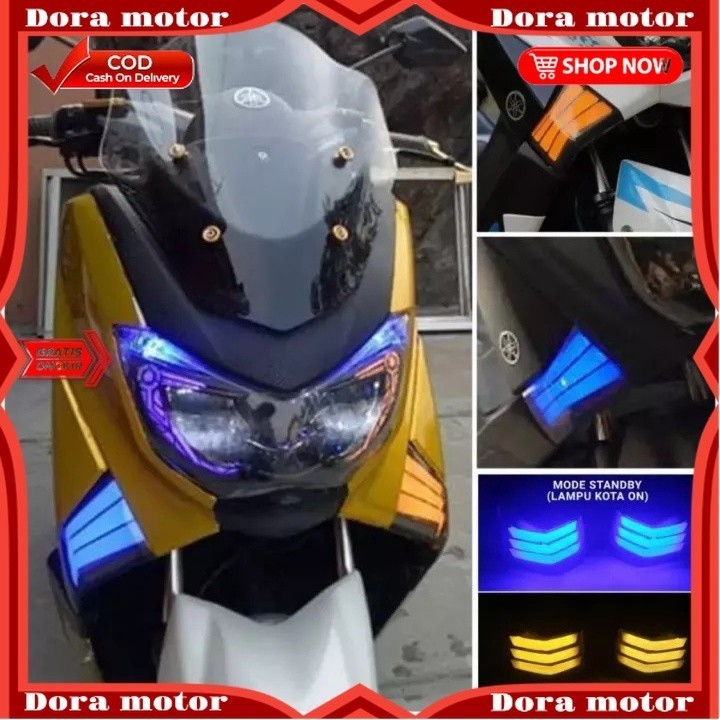 LAMPU SEN NMAX OLD LED / SEIN NMAX LAMA / LAMPU SEN VARIASI NMAX 2016-2019