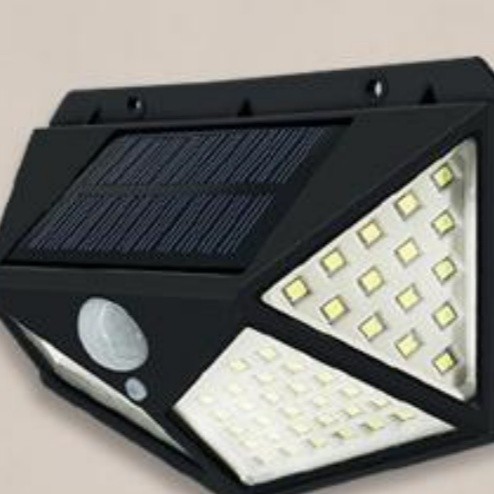 Lampu Taman 100 LED Solar Tenaga Surya Dengan Sensor Gerak Lampu sensor Tenaga Surya 100 LED