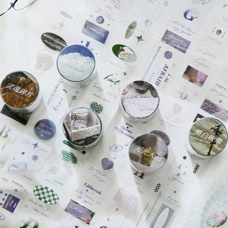 

Sticker Deco Washi Tape Rol SCENERY ED Journal DIY Craft Masking Tape Journal Scrapbook Craftycharm