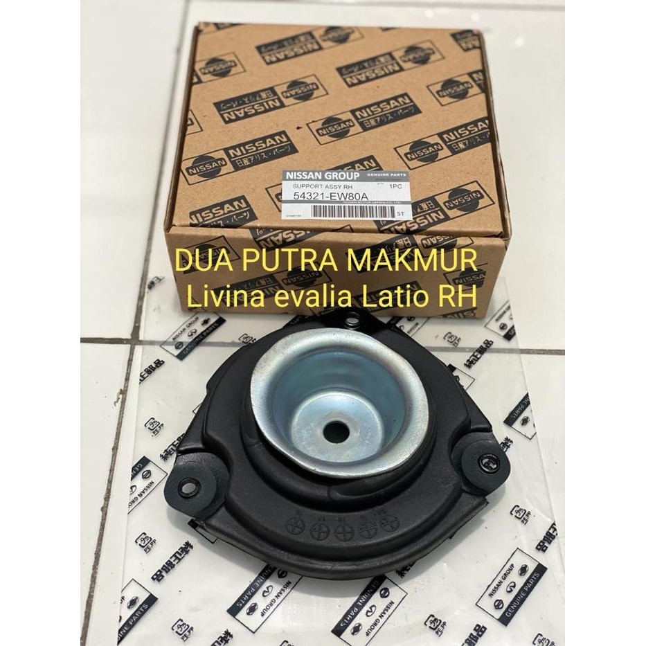 Support assy Livina RH karet support shock breker livina kanan