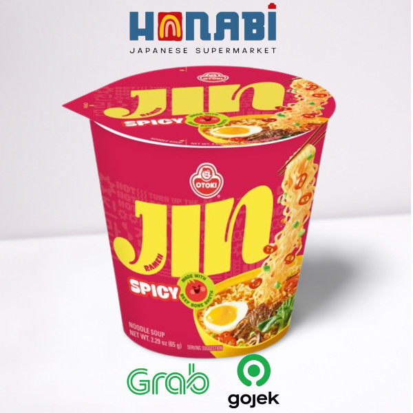 

Ottogi Jin Ramen Hot Cup 65g - Mie Pedas Sup Made In Korea