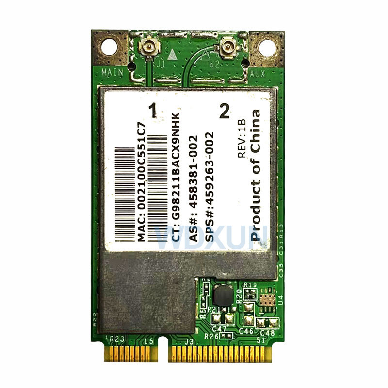 BCM4312 BCM94312MCG MINI PCI-E WIFI Wireless Card for HP dv4 dv5 dv7 CQ45 CQ40 6730b 2530 SPS 459263