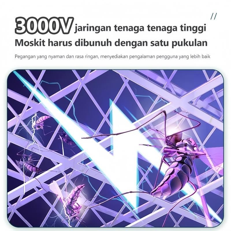 Halo Raket Nyamuk Listrik / Pembunuh Nyamuk Listrik