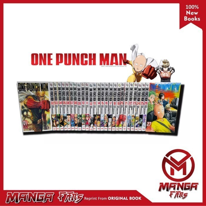 Komik One-Punch Man Volume (1-30) (English)