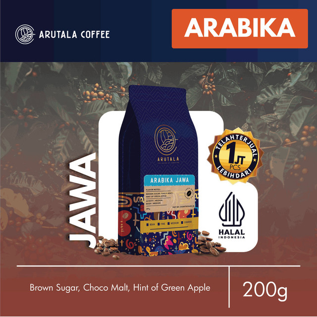 

Arutala - Arabika Jawa 200 gram