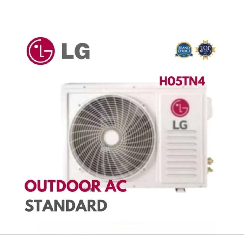 OUTDOR AC LG 1/2PK BARU SEGEL DUS ORIGINAL PRODUK.