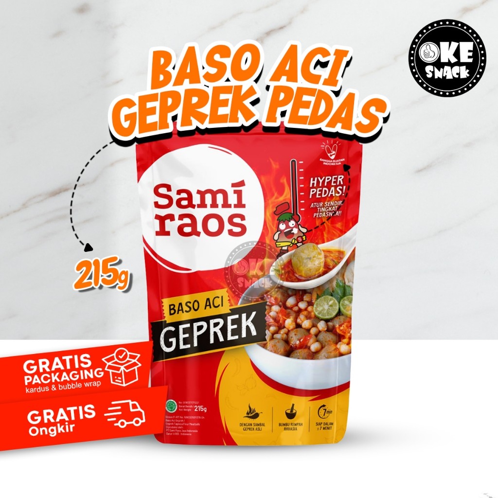 

Sami Raos Baso Aci Geprek Samiraos Bakso Aci Geprek Pedas