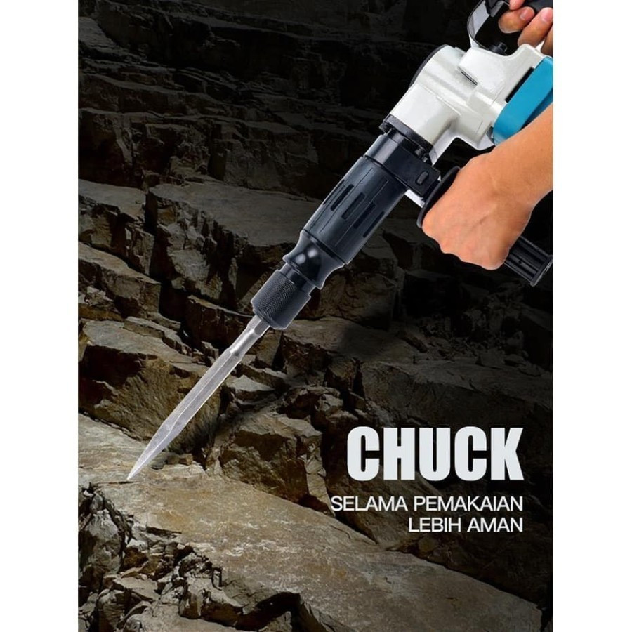 Mesin Bobok Beton Demolition Hammer Jack Hammer