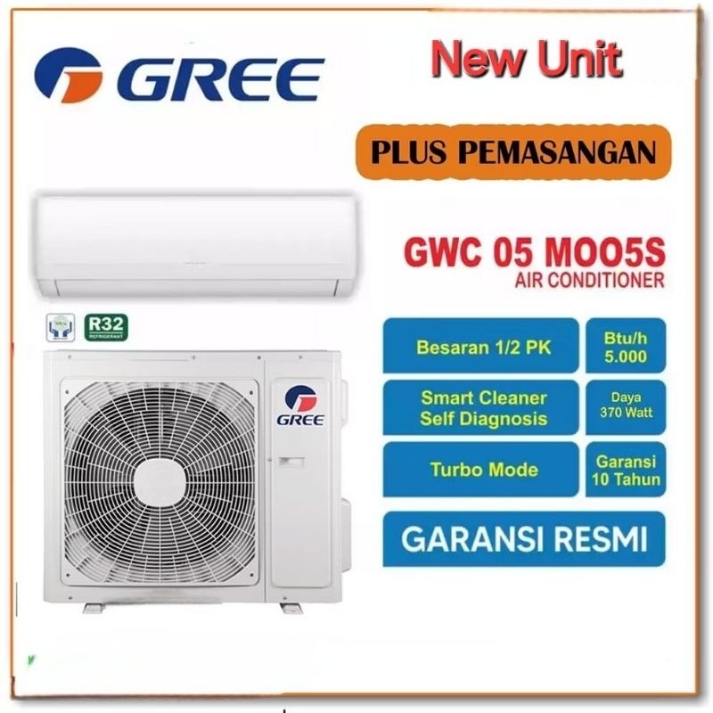 AC GREE 1/2PK STANDART .