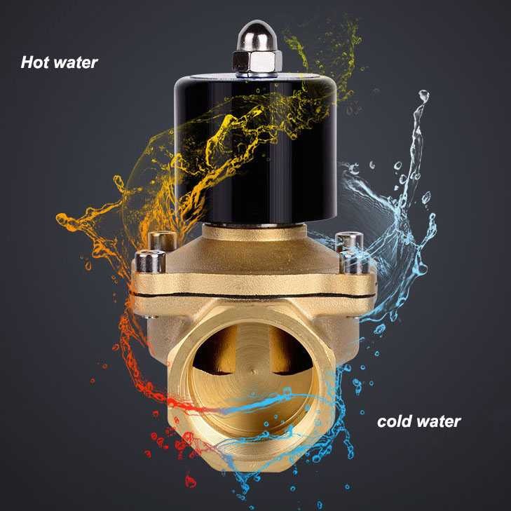 Jaya Abadi Geerte Electric Solenoid Water Valve 220V 1 Inch DN25 - 2W-250-25