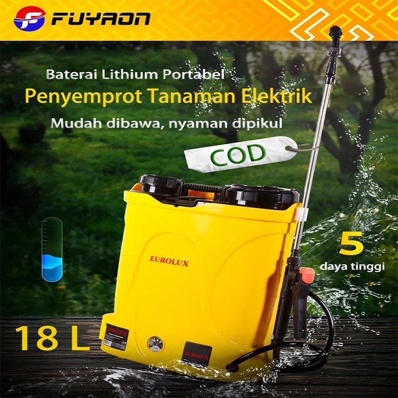 (FUYAON ZHIPU) Alat Semprot Sprayer Elektrik 18L / 18l / 18 Liter Penyemprot Hama densifektan pestis