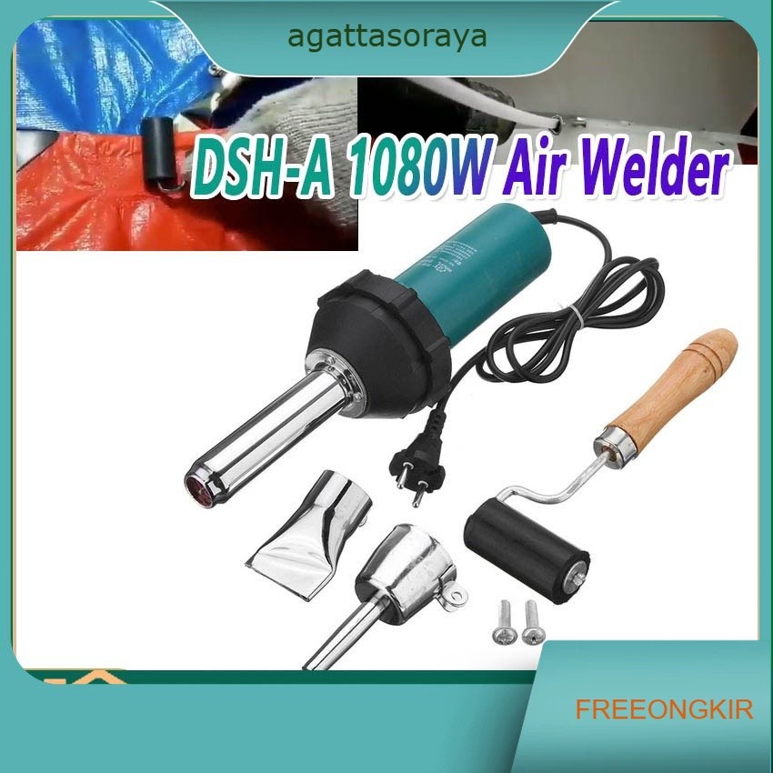 LAS/HOT AIR GUN/LAS PLASTIK/HEAT GUN/LAS TERPAL ORCHID  WELDING  KOLAM TERPAL/LAS BEMPER MOBIL MOTOR