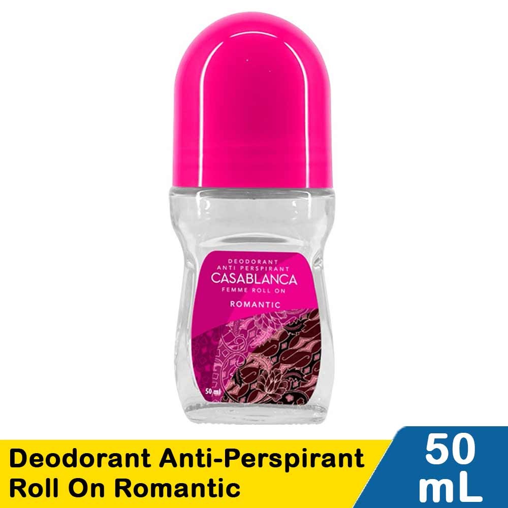 CASABLANCA DEODORANT ANTI-PERSPIRANT R/O PINK/ROMANTIC 50mL