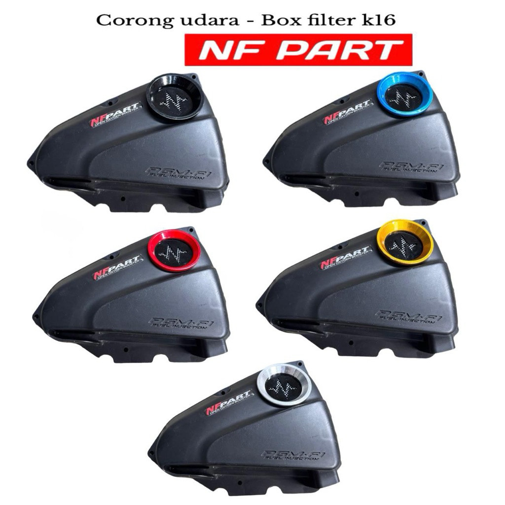 Cover Tutup Box Filter Beat Karbu K16 PGM FI Veloscope Velocity Tutup Box Filter Beat Karbu Veloscop