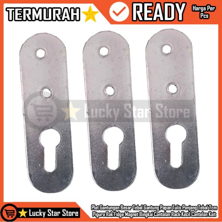 Plat Gantungan Besar Tebal Gantung Papan Tulis Panjang Tebal 7cm Pigura Rak Fidge Magnet Bingkai Can