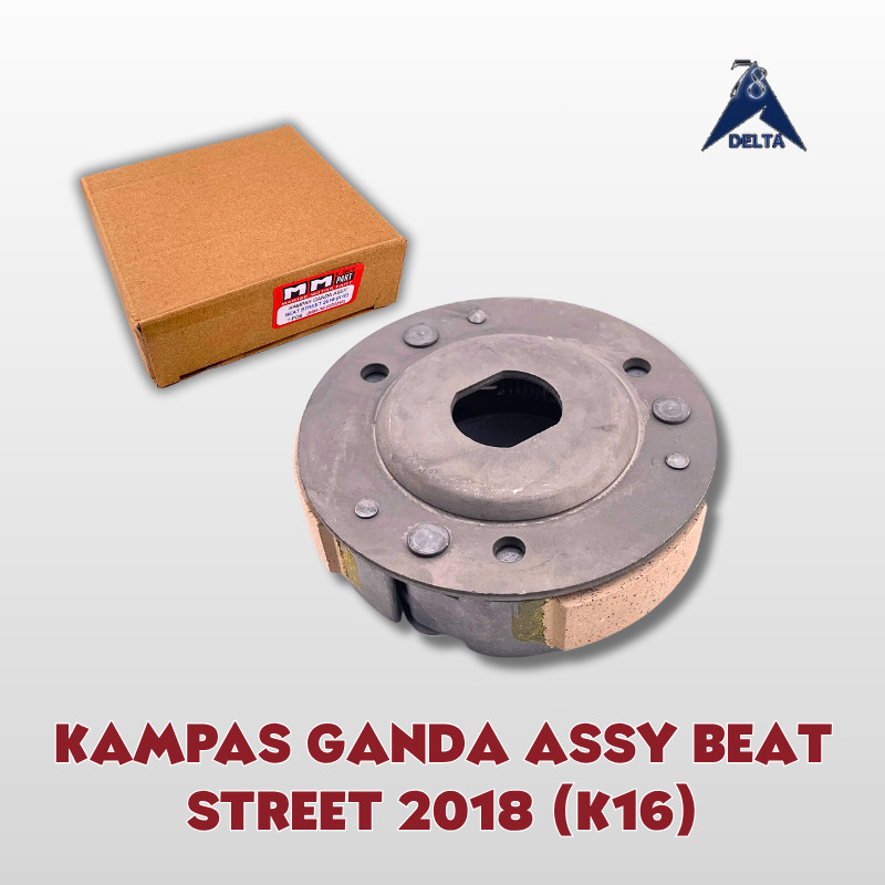KAMPAS GANDA ASSY BEAT STREET 2018 K16 - CLUTCH KOPLING GANDA ASSY BEAT SCOOPY FI ESP