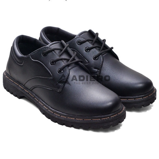 Sepatu Pria Casual Docmart Formal Oxford Black Carlos