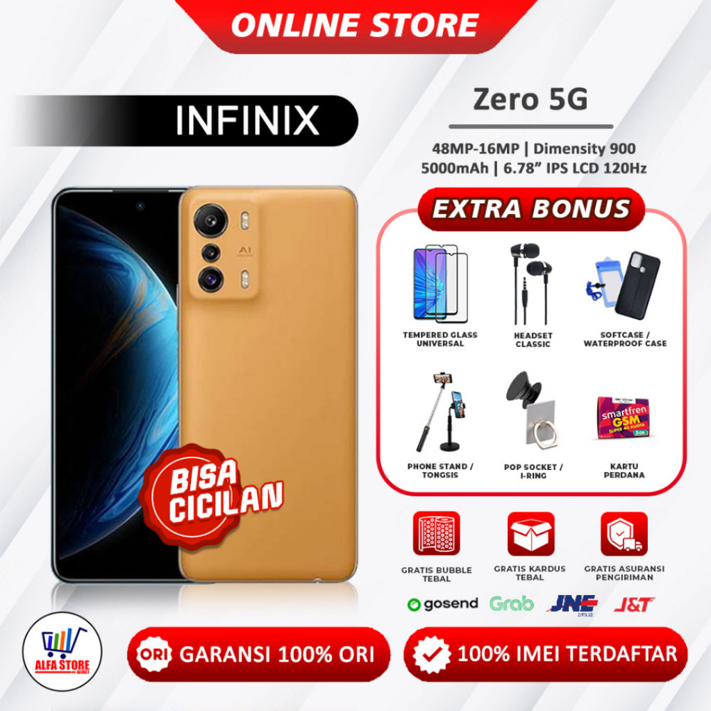 Infinix Zero 5G Ram 8+128Gb zero 5G 2023 ram 8+256Gb zero 30 5G 8/256 zero 30 4G 8/256 Garansi resmi