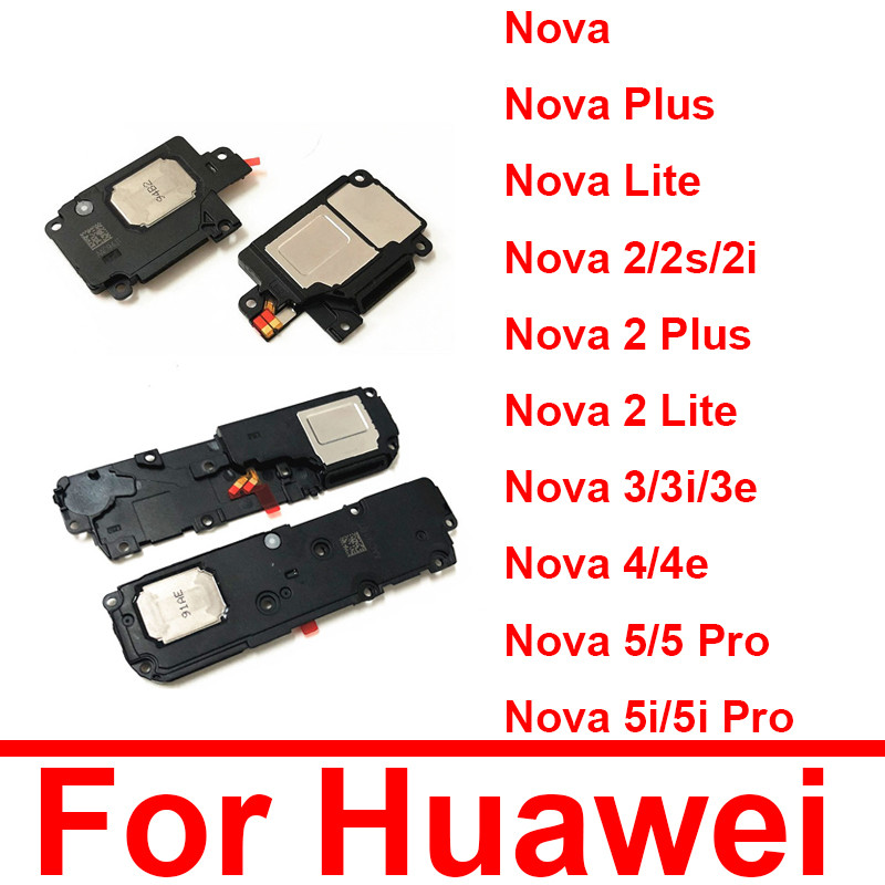Louder Speaker Ringer For Huawei Nova 2 3 4 5 2s 3e 4e 3i 5i Nova 2 Lite 2 Plus 5 5i Pro Lound Sound