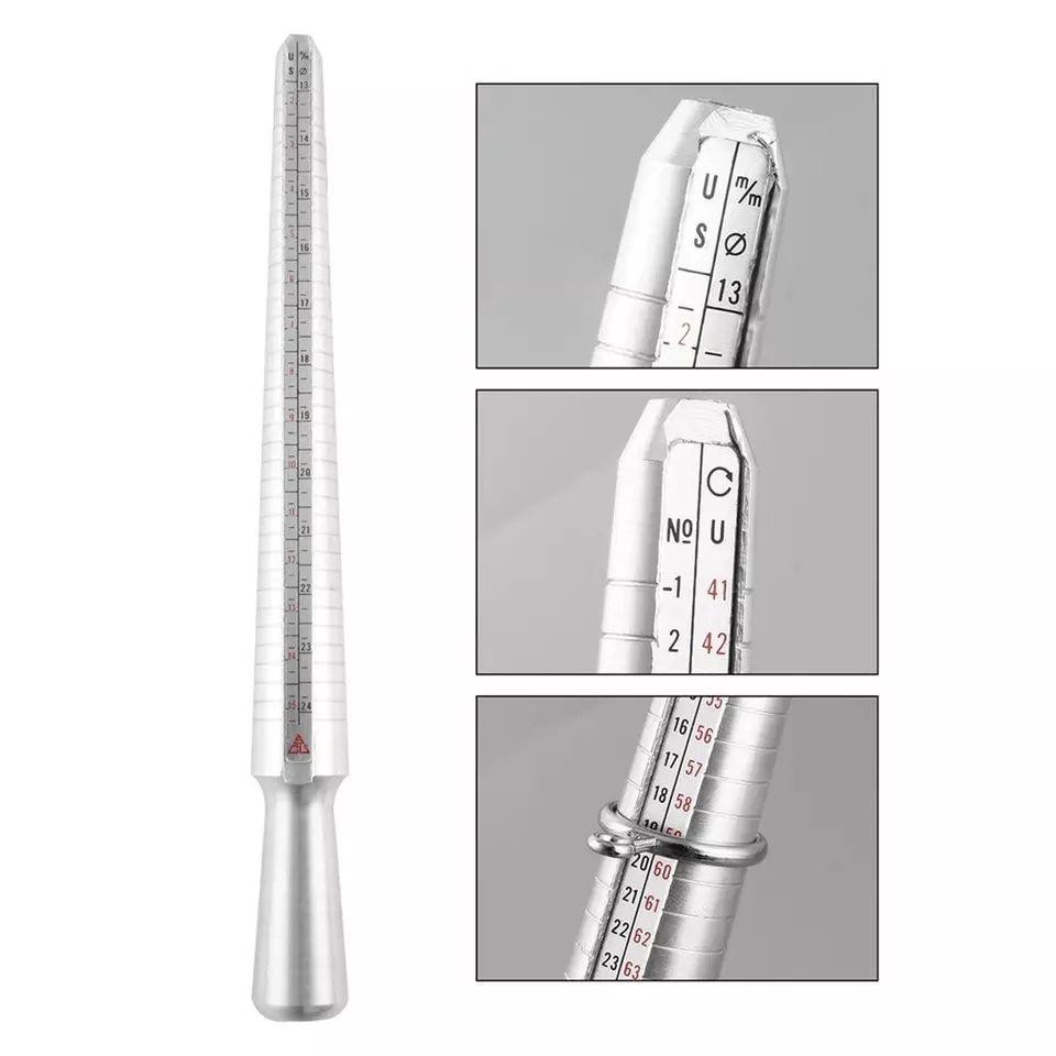 Alat Ukur Cincin Stainless / Ukuran Ring Cincin