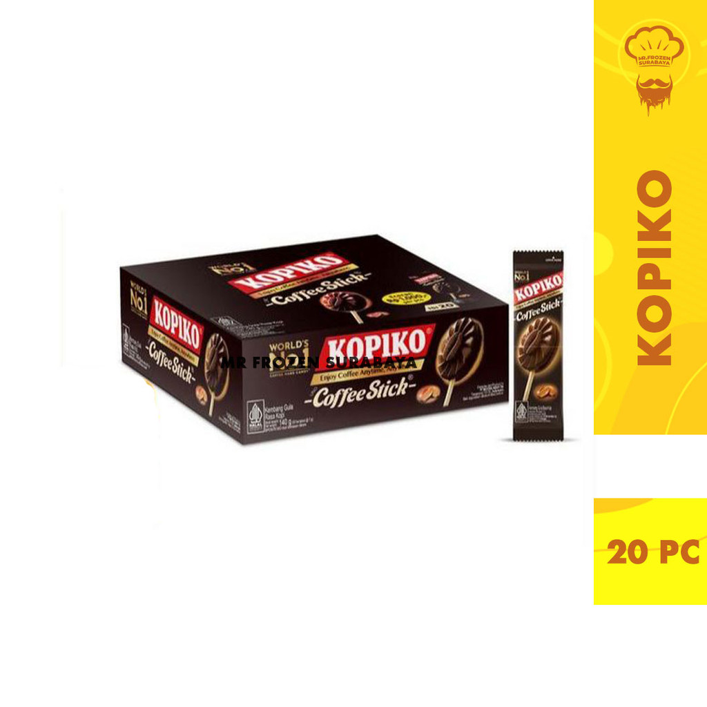 Permen Coffe Kopiko Stik 7gr x 20 pc