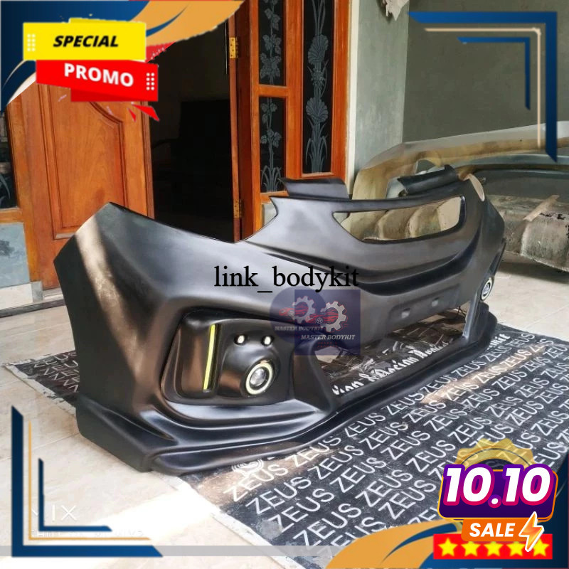 Bodykit Agya Ayla Custom Mugen Gk5 Depan Saja Include Aksesoris Grade A Product Kuat-Tebal-Lentur