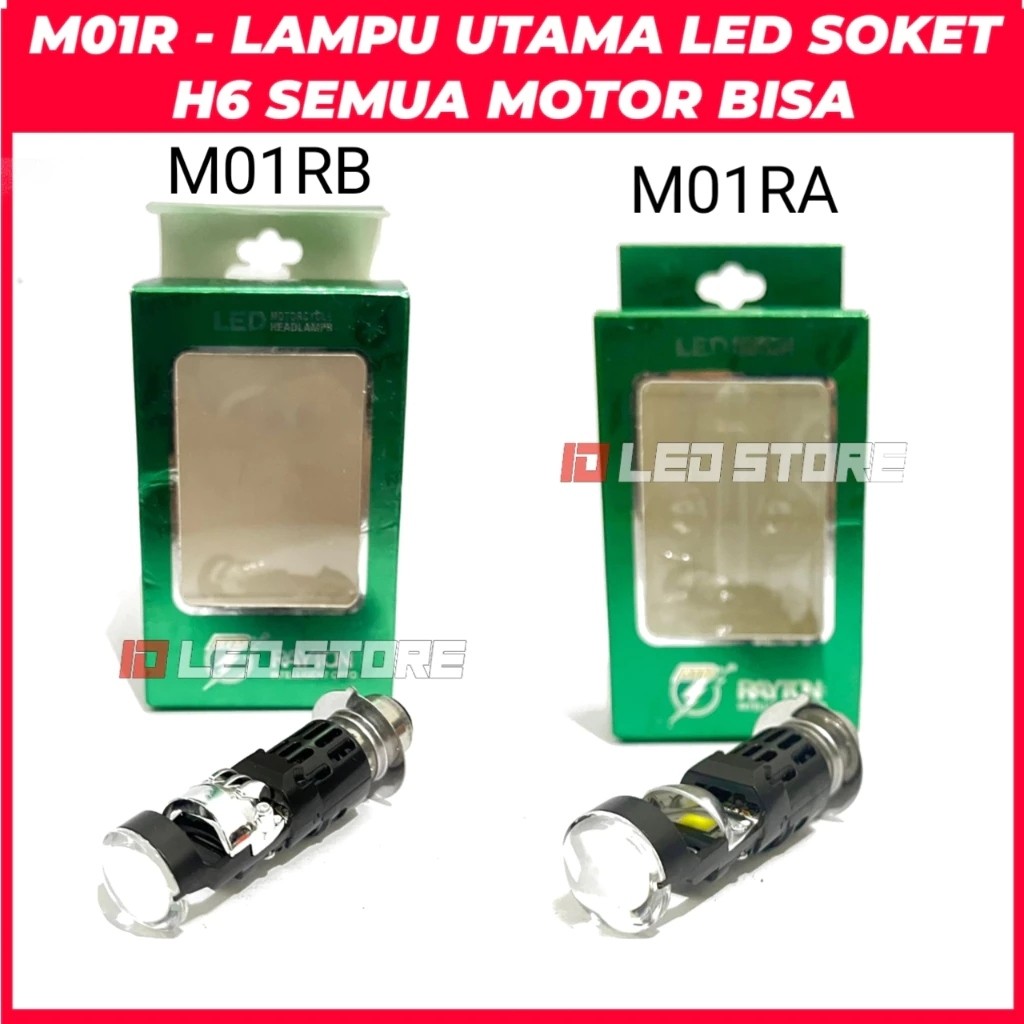 Lampu Utama RTD RAYON H6 M01R LED PNP Semua Motor H6 Lampu Depan LED H6 RTD