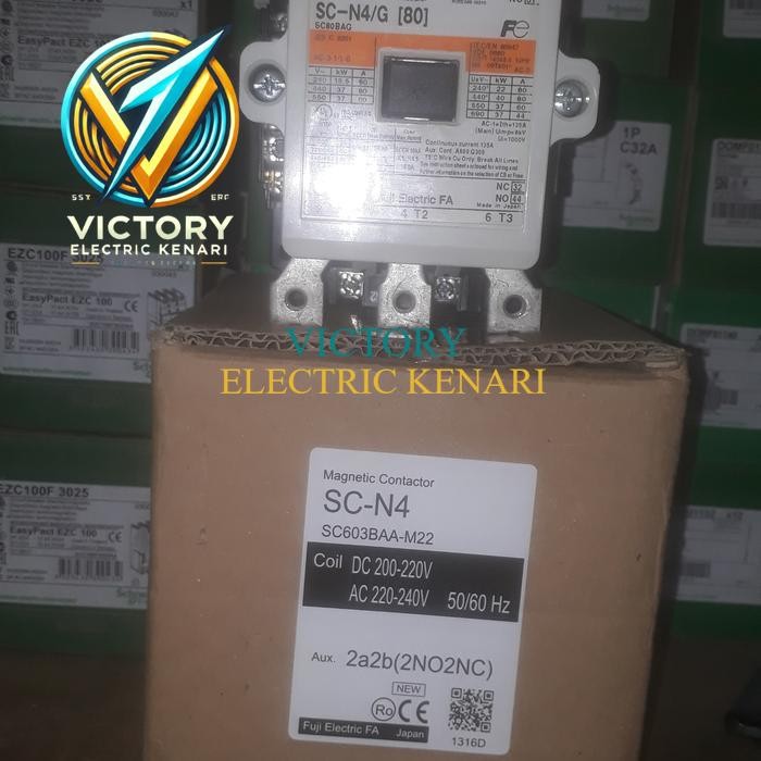 kontaktor fuji SCN 4 (80) 220 v