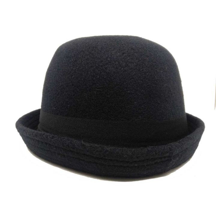 (Toserba 777) TOPI BOWLER CAPLIN / Topi bulat model bowler hat caplin press hard laken premium dewas