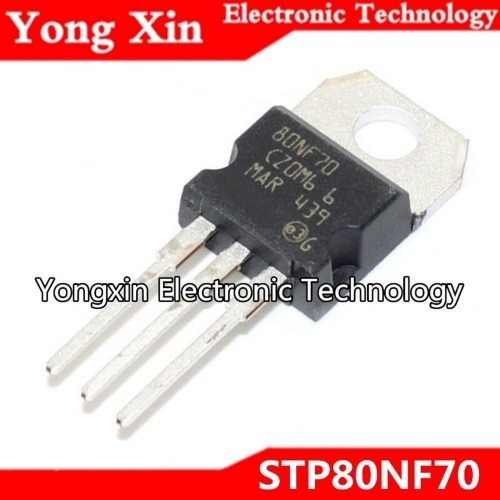[MS] PROMO ORIGINAL STP80NF70 P80NF70 80NF70 MOSFET N-Ch TO-220 jh-33
