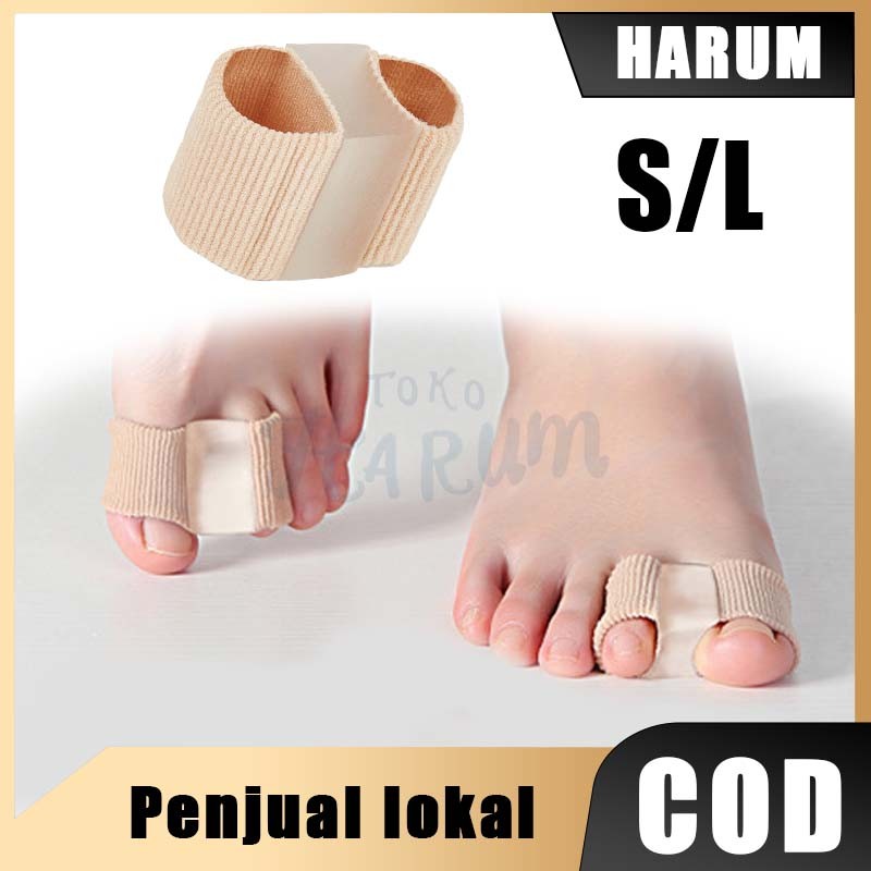1Pc Pemisah Jari Kaki Anti Bunion Toe Separator Corrector Bunion Bahan Lembut Pelindung Jari Kaki Un