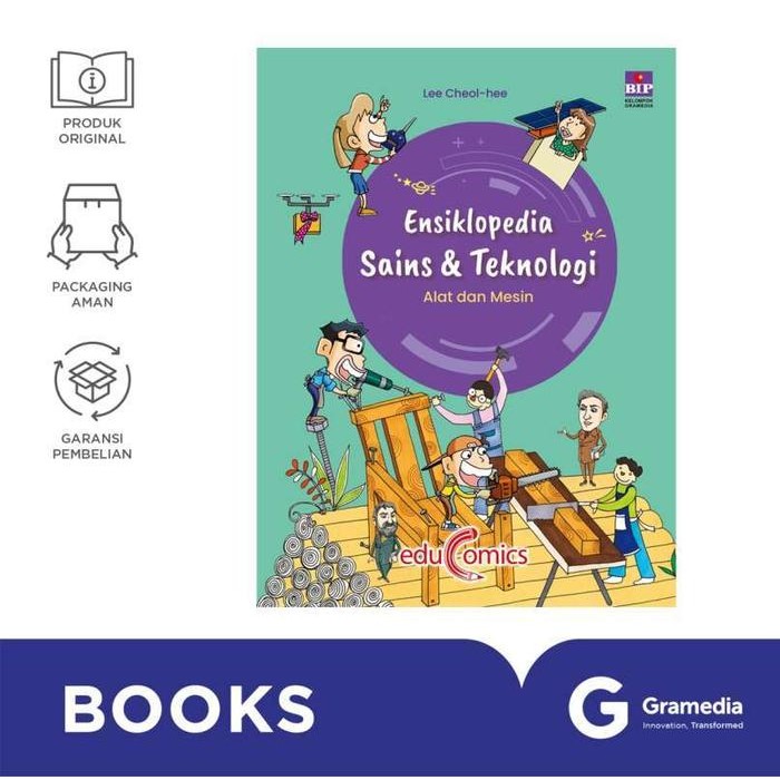 Buku Ensiklopedia Sains & Teknologi: Alat dan Mesin