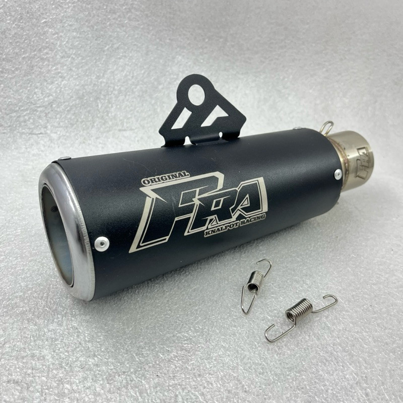 Silincer Knalpot  GP2 Black Coating Original Inlet 50 Silincer Only