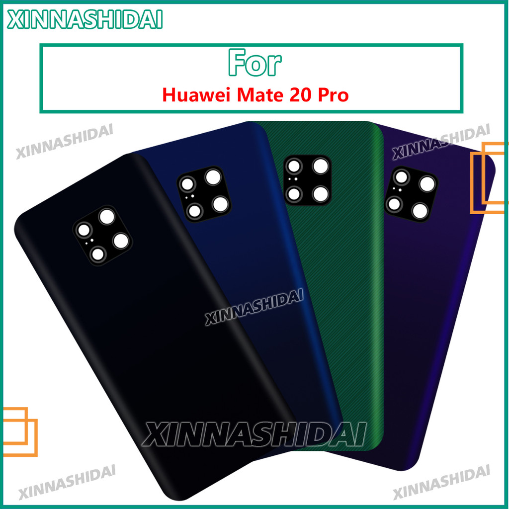 Back Battery Cover Panel Replacement For Huawei Mate 20 Pro Housing assis Core Rear Body Door