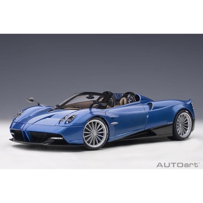 1/18 AUTOART PAGANI HUAYRA ROADSTER BLUE CARBON