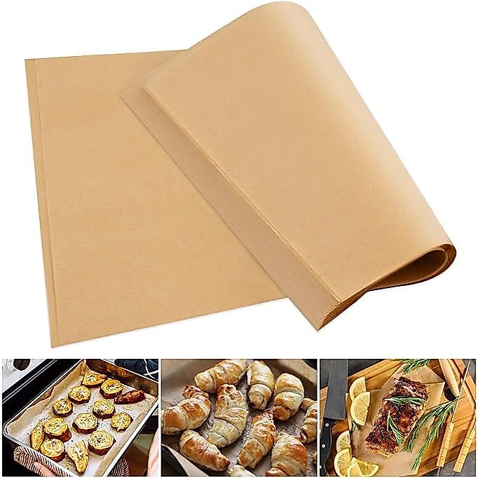100pcs Kertas Roti Baking Paper Mat Oven Tahan Panas Parchment Kain Silpat / Alas Kue Slipat Anti Le