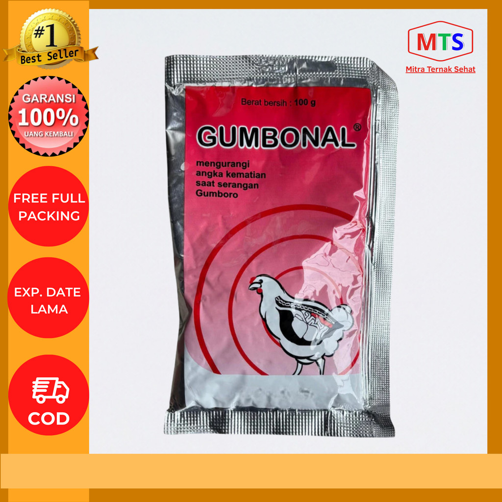 GUMBONAL 100 GRAM MEDION - Obat Gumboro Unggas - Obat Ayam Gumboro