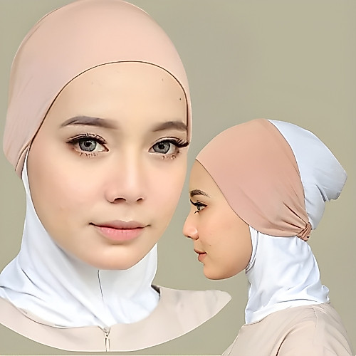 Ciput Bandana Bahan Jersey / Ciput Jersey / Ciput Bandana Karet Jersey Inner Hijab Bando / Bandana C