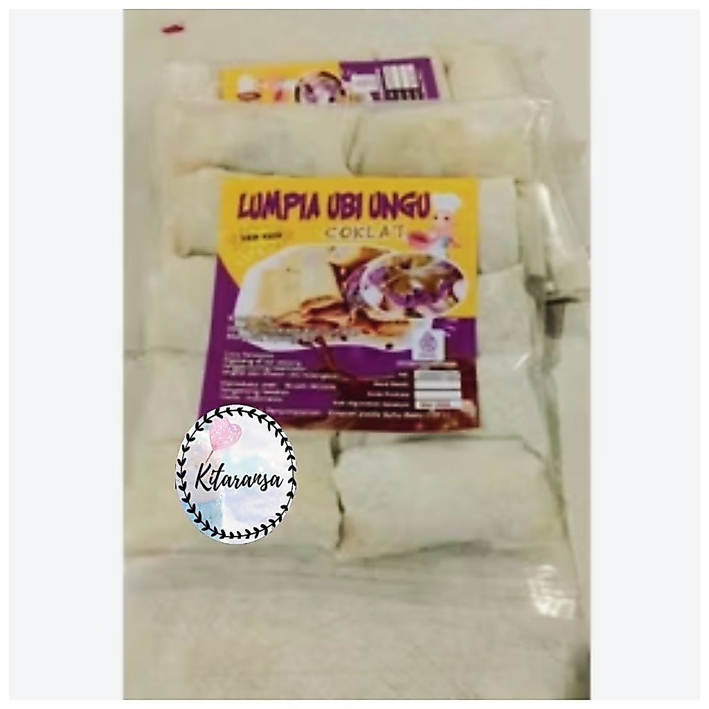 Lumpia Ubi Bilqis/Lumpia/Lumpia Ubi Ungu/Frozen Lumpia Ubi/Ubi