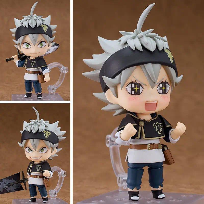 Black Clover Asta Nendoroid Q Version 2659 Anime Action Figure Model Statue Replaceable Face Collect