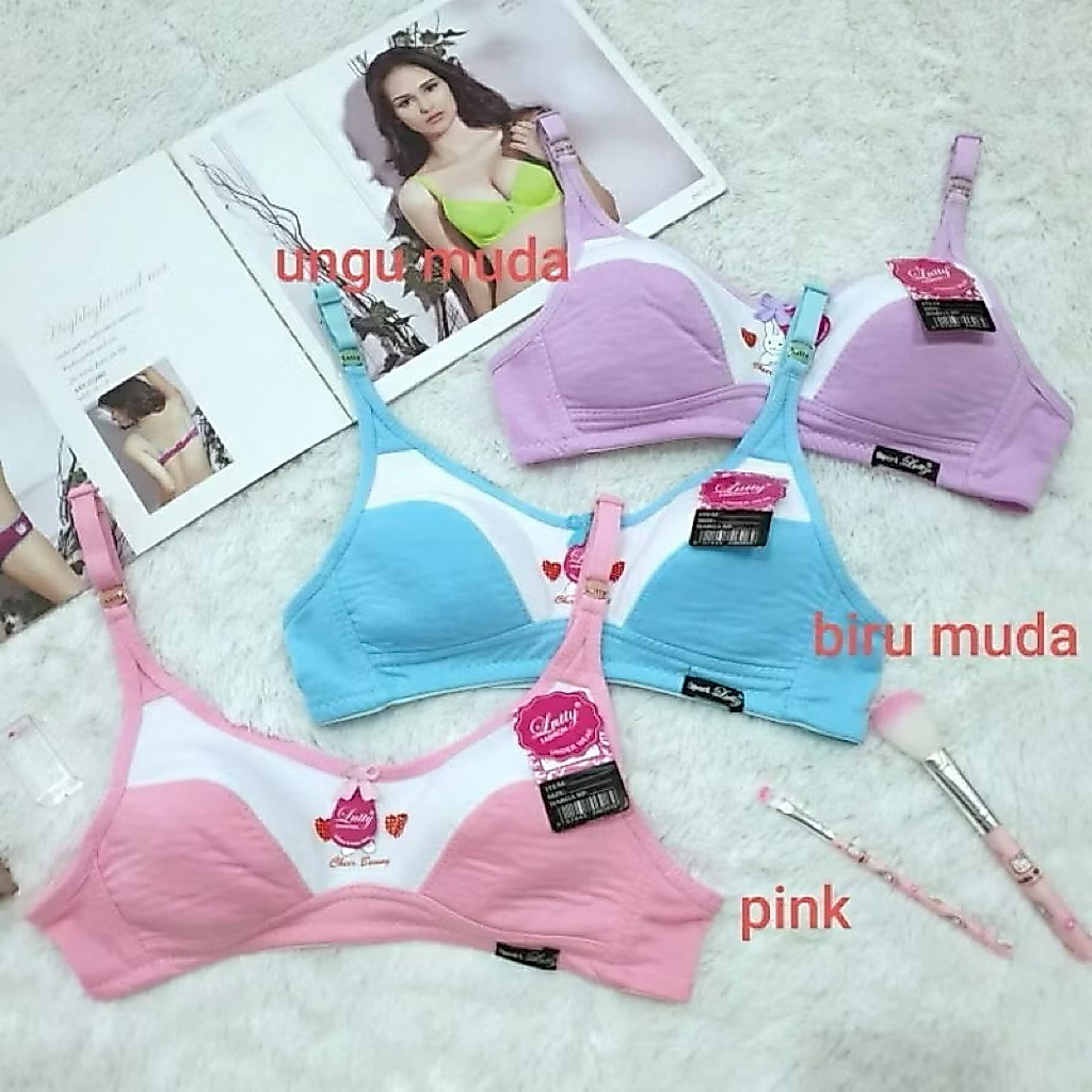 BRA LUTTY REMAJA/ABG KAIT 2 - BH/BRA LUTTY REMAJA/ABG TANPA BUSA TANPA KAWAT