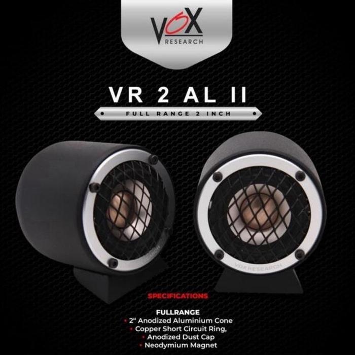 Full Range Fullrange Vox Research VR2AL VR 2 AL 2inch Original by vox