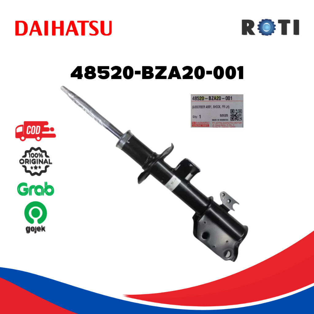 DAIHATSU 48520-BZA20-001 ABSORBER ASSY SHOCK DEPAN KIRI NEW GREAT XENIA