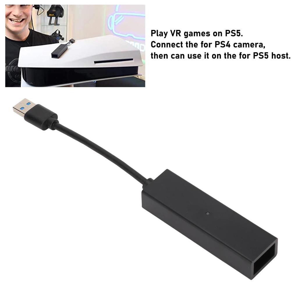 Camera Adapter Cable for Sony PS4 Host VR Converter Cable PSVR VR Camera Adapter Cable for PS5 Game 