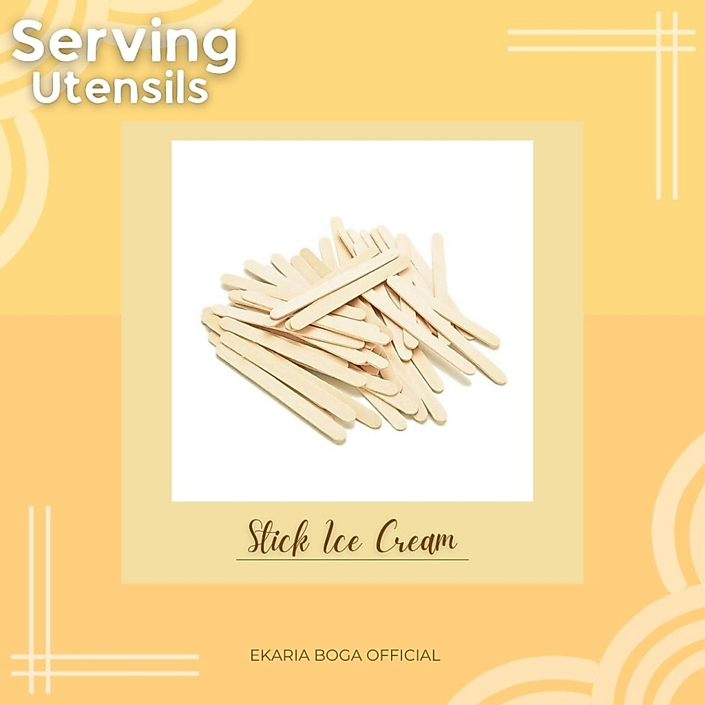 PERALATAN SAJI | STICK | STICK ICE CREAM | STICK ICE CREAM ISI 40