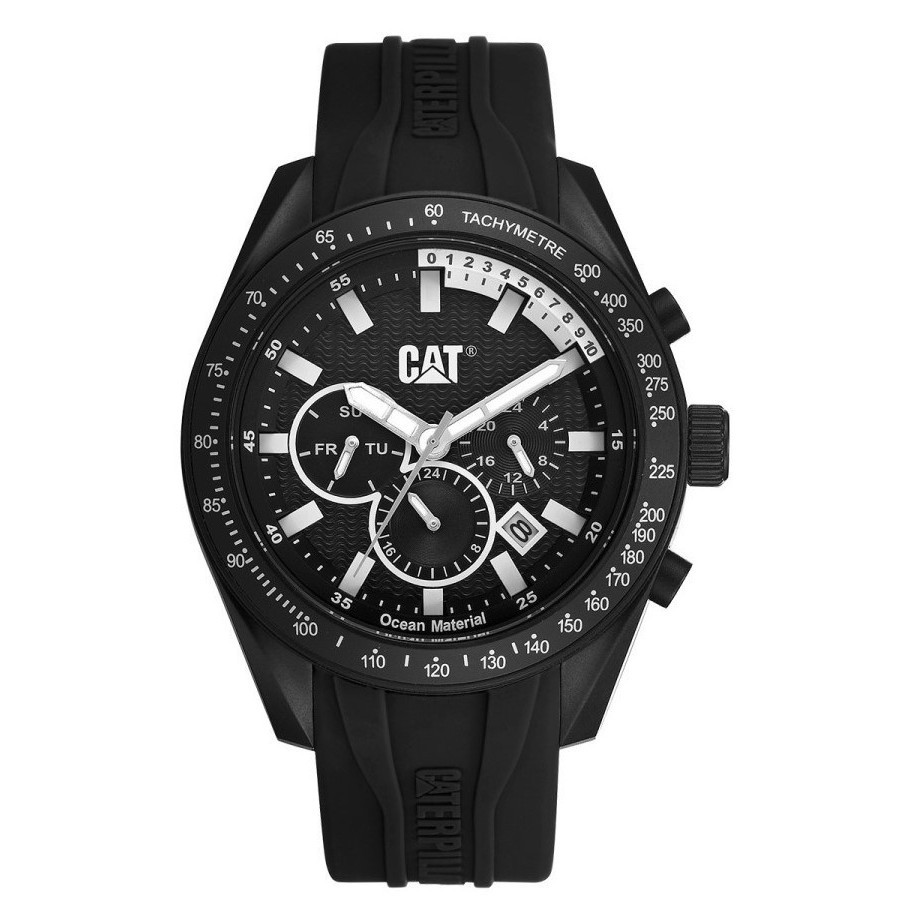 Asli Ori 100%  Jam Tangan Pria Caterpillar CAT LQ.169.21.122 -Hitam Garansi Resmi 2 Tahun