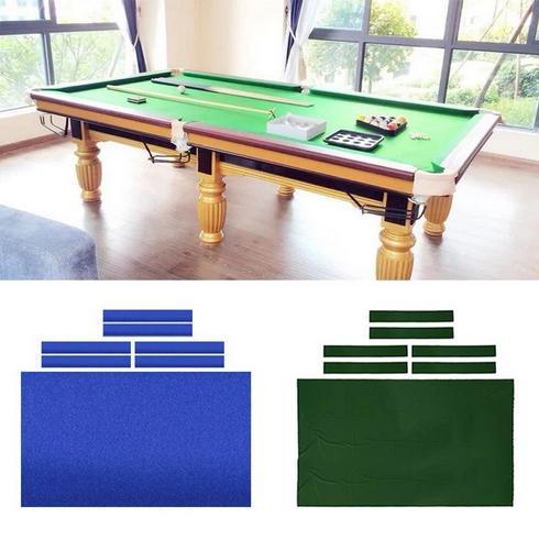 Kain Laken Meja Billiard JS 7 Ft Warna Hijau Biru Billiard Cloth 7ft Tatakan Meja Billiard