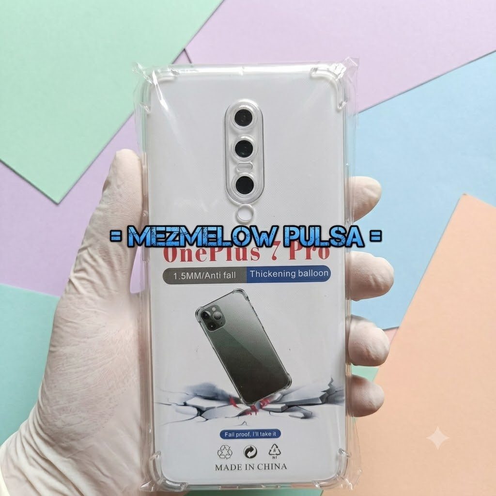 Caseng Soft Case Softcase Silikon Transparant Casing ONEPLUS 7 PRO